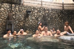 ローハン×メガキングスノボ合宿打ち上げ温泉part1